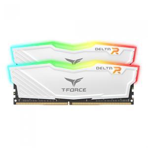 TeamGroup T-Force DDR4-3200 CL16-20-20 Delta RGB 화이트 패키지 서린 (32GB(16Gx2))