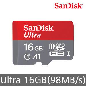 ENL 샌디스크 Micro Ultra/16GB/98MB/s/A1/Full HD/QUAR