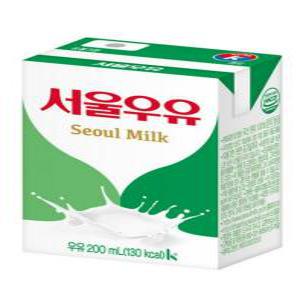 서울우유 멸균 흰우유 200ml x 24개