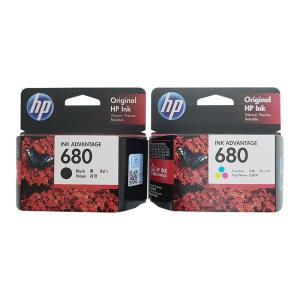 HP No.680 F6V27AA+F6V26AA 정품잉크 3638 3636 세트