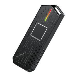 [카드추가할인] 위즈플랫 FLEX DRIVE GX10 RGB M.2 SSD USB-C 외장하드케이스