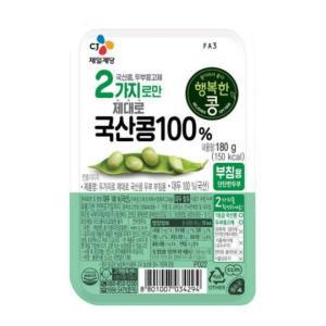 CJ국산콩 부침두부 180g 샤브샤브 국산콩 부침용