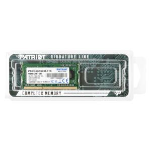 패트리어트 DDR3 4G PC3-12800 CL11 SIGNATURE 1600MHz 노트북용 저전력 파인인포