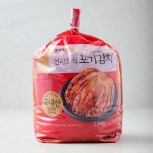 곰곰 전라도식 포기김치 (냉장), 3.3kg, 1개 one option