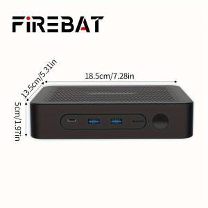 미니본체 윈도우탑재 FIREBAT JK06 인텔 N5100 미니 PC 게이머 데스크탑 컴퓨터, 8GB RAM, 256GB SSD, WIFI