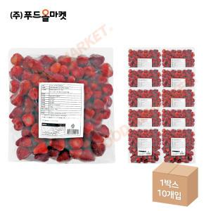 새안 냉동딸기 1kg-파우치 /냉동 한박스 (1kg x 10ea)