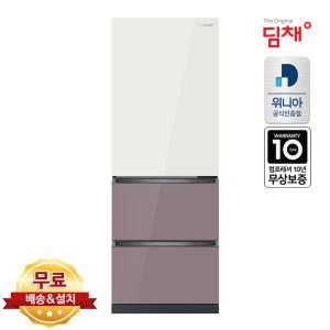 위니아 딤채 330L 3도어 스탠드 김치냉장고 SDT33EFPIEO