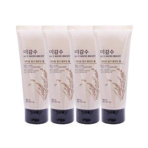 더페이스샵 미감수 브라이트 쌀겨 클렌징폼 150ml 4개