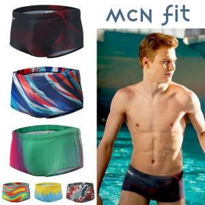 MCN fit 남성 미들컷 숏사각 수영복 국내자체생산