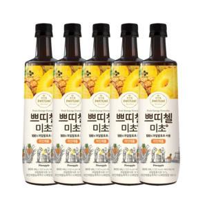 쁘띠첼 미초 파인애플 900ml 5개