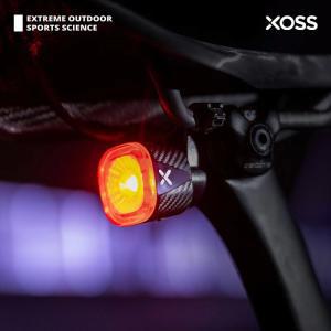 XOSS XR01 자전거 후미등 스마트 자동 브레이크 감지 LED 충전 방수 사이클링 미등 액세서리