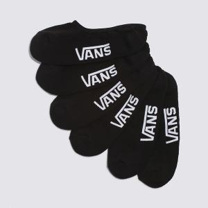 [반스](광주신세계)VANS 반스 양말 클래식 노 쇼 3개세트 블랙 /  VN000F10BLK