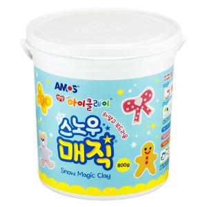 아이클레이 스노우매직 800g 눈처럼 가벼운 점토