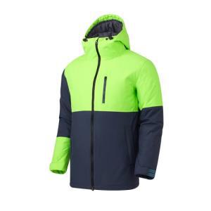 [롬프]16 180 SWITCH SLIM JACKET (DARK GRAY/NEON GREEN)