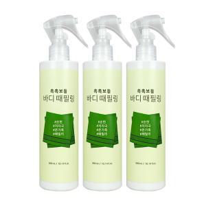 엔프라니 촉촉 보들 바디 때필링 300ml x3개 / 뿌리는 각질제거 때 필링