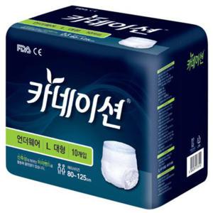 카네이션 성인용기저귀/팬티기저귀/언더웨어/L/대형/10매X4팩(40매)