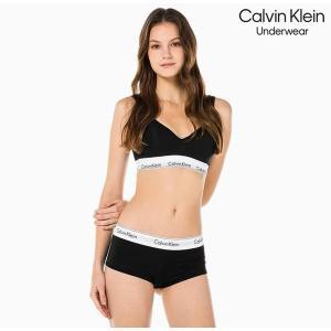 [Calvin Klein Underwear](신세계 사우스시티)모던 코튼 스쿱백 브라렛 쇼티 SET (QF5490,F3788 - 001)