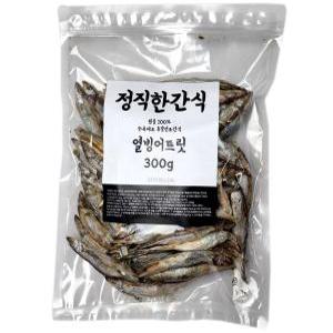 원물 100% 열빙어 300g 동결건조 정직한 고양이 강아지간식