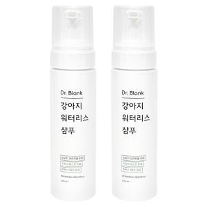 닥터블랭크 강아지 저자극 워터리스 샴푸, 200ml, 2개 세트, 1개