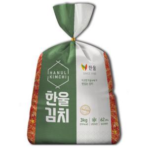 한울 겉절이김치 3kg 국산 배추 포장 김치