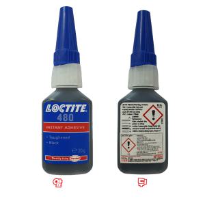 [정품] 록타이트 loctite480 내열,내습,내충격성 순간접착제(검정)