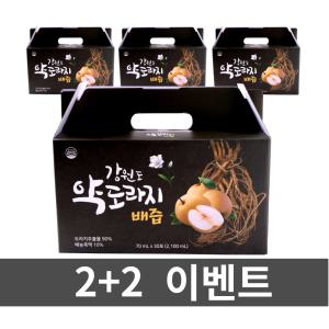 강원도 약도라지 배즙 도라지배즙 2박스+2박스