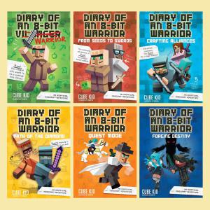 [달콤서점]국내 미국판  8비트 전사의 일기 6권세트 Diary of an 8-Bit Warrior 음원제공