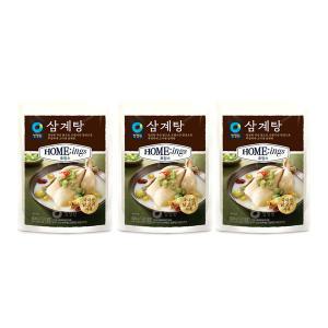 [소비기한 임박] 청정원 호밍스 삼계탕, 800g, 3개