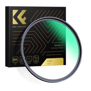 KnF 72mm NANO-X Slim MRC  UV 필터 __ Japan 8K AGC  Glass Nano Multicoated UV Filter