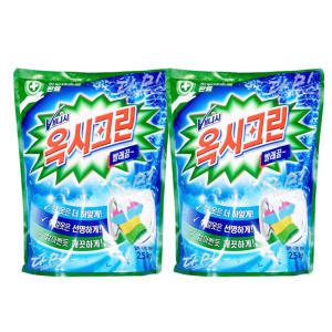 옥시크린 분말 표백제 보충형 리필 2.5kg x2개