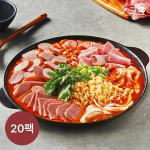 [고른] 더담은 부대찌개 800g 20팩 (1팩, 1인분)