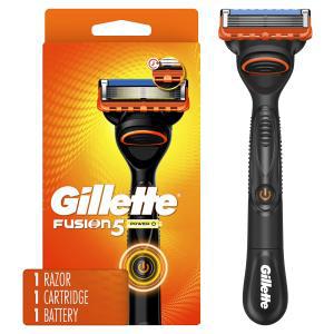 Gillette Fusion5 남성용 면도기 파워 핸들 + 블레이드 리필 1개