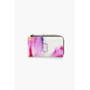 (마크제이콥스공식수입원) Floral Top Zip Multi Wallet_White Multi (MBACA24006_PCH)