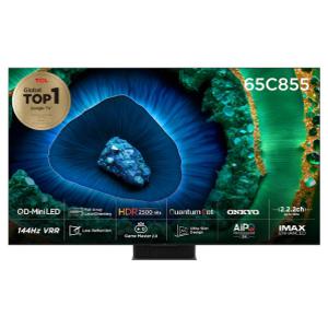 TCL 4K Mini LED 안드로이드11 TV 65C855 164cm ·65인치  스탠드형 벽걸이형