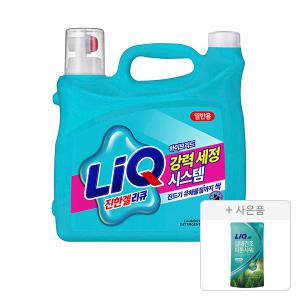 리큐 진한겔 하이브리드 액체세제 일반 6L, 1개 + 증정 (피톤샤워 겸용 리필, 300ML, 1개)