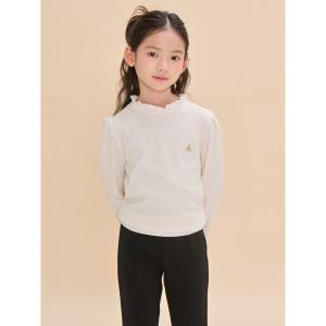 [BEANPOLE KIDS] 골지 소재 여아 티셔츠  아이보리 (BI4741G010)