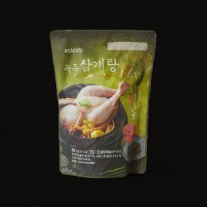 [피코크] 녹두삼계탕 900g x 2 팩