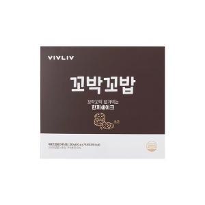 비브리브 꼬박꼬밥 단백질쉐이크 1BOX (+딸기맛1팩)