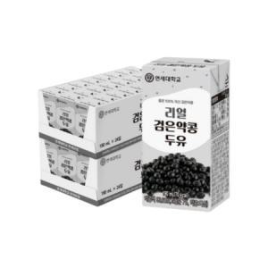 연세유업 연세두유 리얼 검은 약콩 두유 190ml 48팩