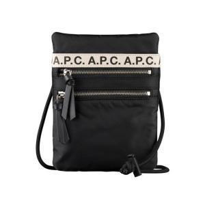 아페쎄 APC 리피트 넥 파우치 크로스백 LZZ BLACK