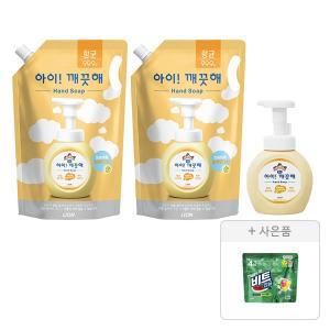 아이깨끗해 핸드워시 순, 1.8L, 2개+250ml, 1개+증정(비트 실내건조 캡슐세제, 5입, 1개)