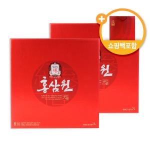 정관장 홍삼원 50ml x 30포 x 2박스 /선물세트/홍삼음료/쇼핑백