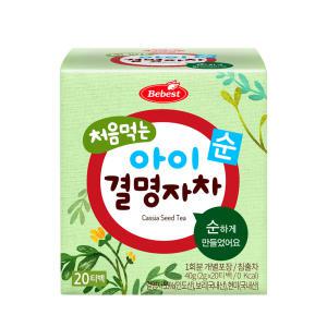 베베스트 처음먹는 아기 결명자차 순 20티백 40g (2gx20티백) 해썹 어린이음료