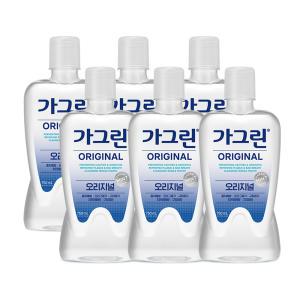 동아제약 가그린 오리지널 750ml x 6개 /구강청결제 가글