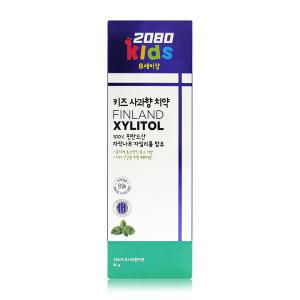 2080 자일리톨 키즈 사과향 치약 80g (8세이상)