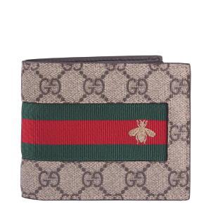 [GUCCI] GG 웹 수프림 꿀벌 반지갑 459140 KLQCN 8461