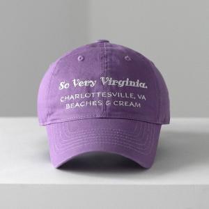 [하프클럽/비치스앤크림]CHARLOTTESVILLE. VA BALL CAP-LIGHT PURPLE