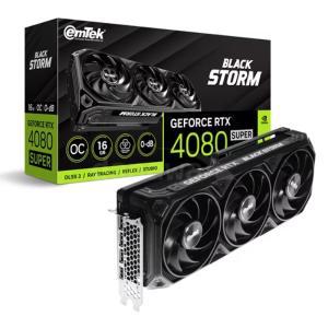 이엠텍 지포스 RTX 4080 SUPER BLACK STORM OC D6X 16GBm