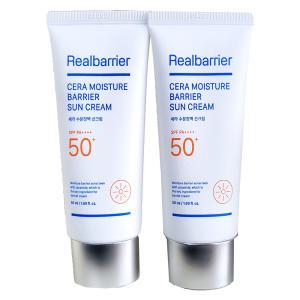 리얼베리어 세라 수분 장벽 선크림 50ml+50ml (SPF50+)