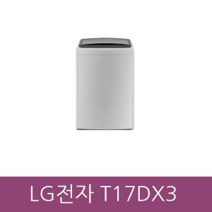 T17DX3 LG전자 통돌이 17KG일반세탁기 실버/지역별요금상이